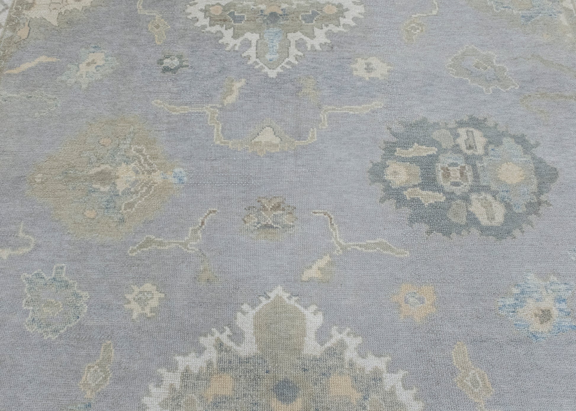 Square Turkish Oushak Rug 12'1" x 12'9" #17122