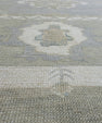 Square Turkish Oushak Rug 12'1" x 12'9" #17122