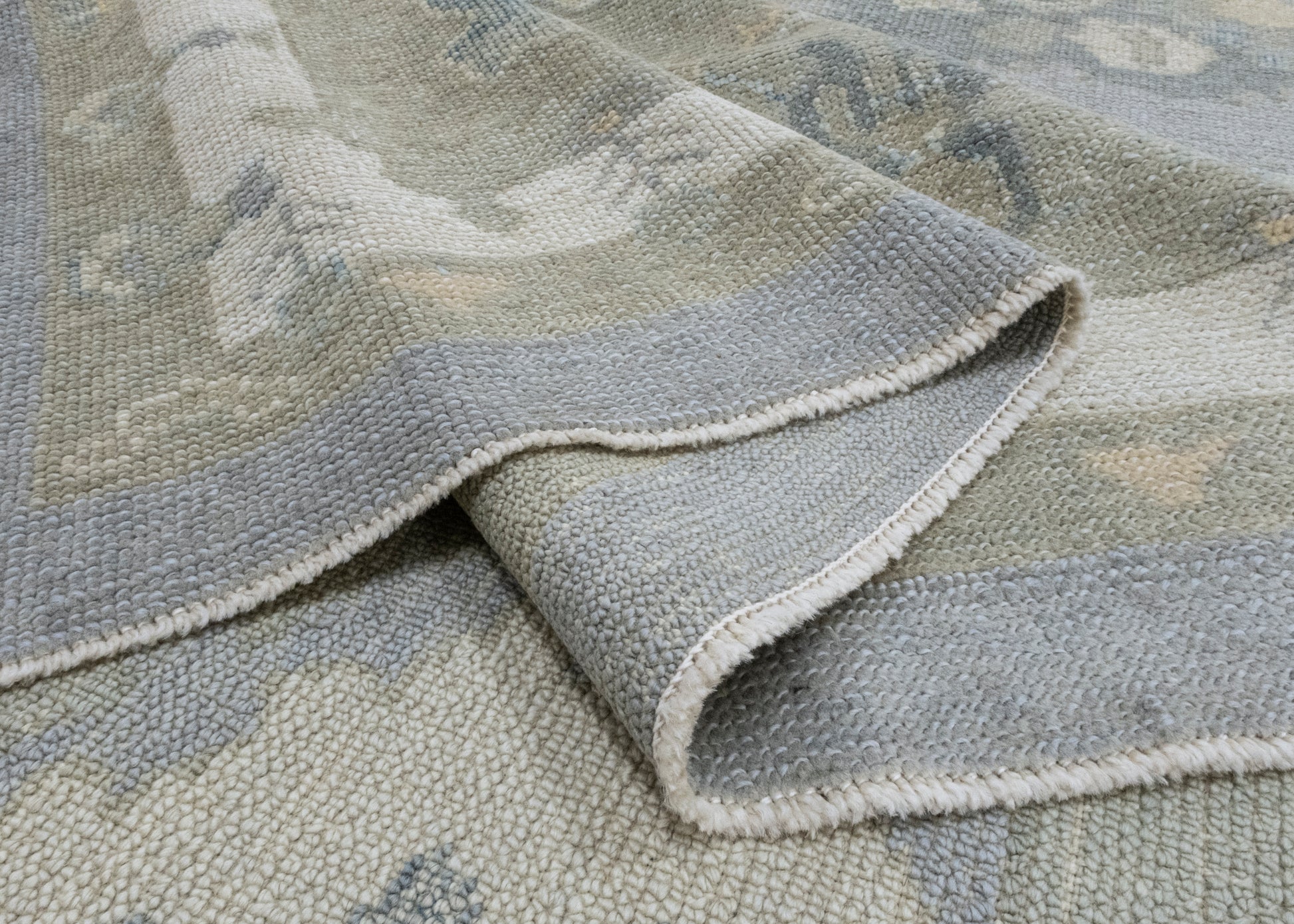 Square Turkish Oushak Rug 12'1" x 12'9" #17122