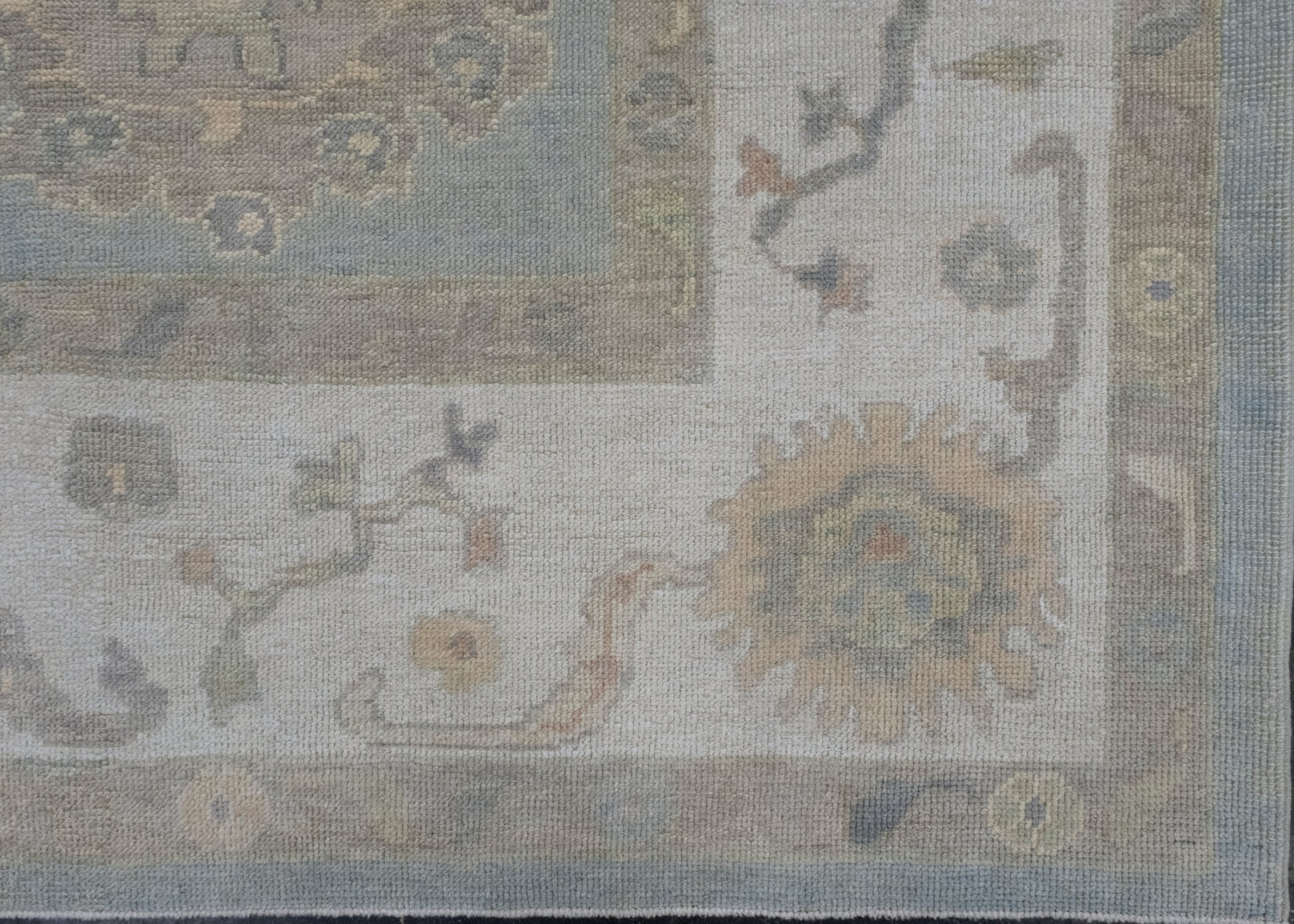 Square Turkish Oushak Rug 10'3" x 10' #17020