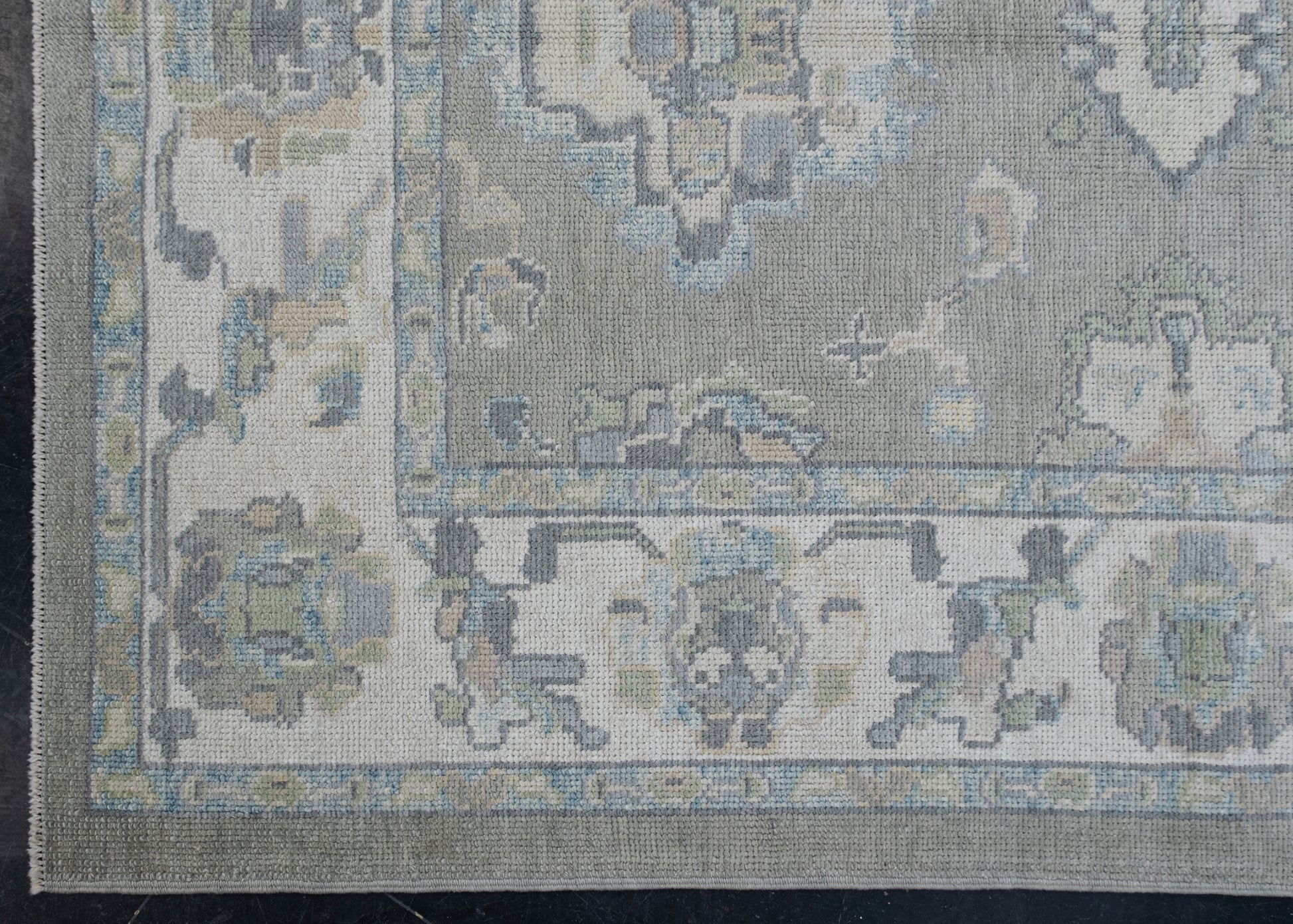 Turkish Oushak Rug 5'3" x 6'11" #11897