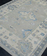 Turkish Oushak Rug 5'3" x 6'11" #12163