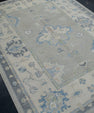 Turkish Oushak Rug 5'3" x 6'11" #12163