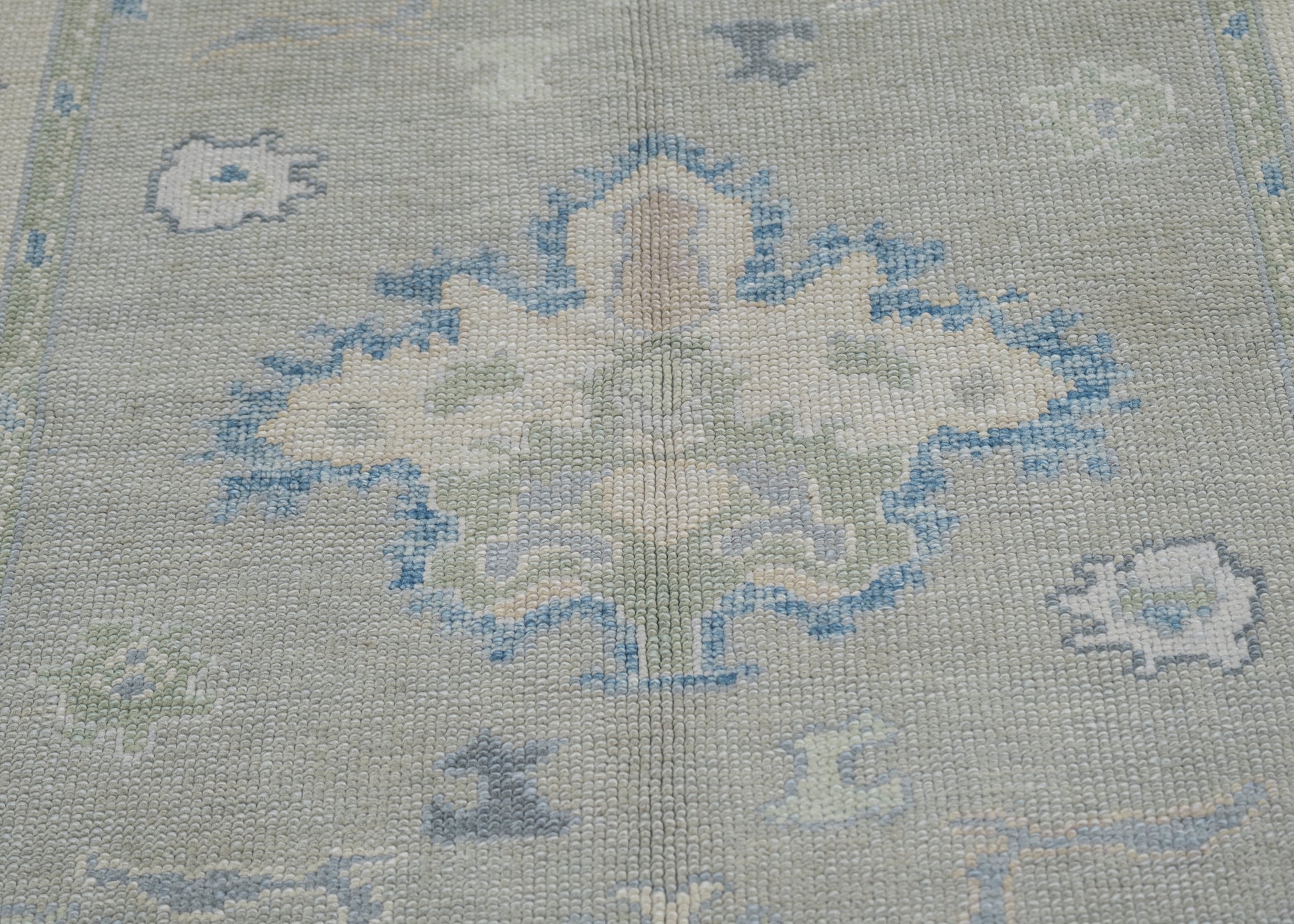 Turkish Oushak Rug 5'3" x 6'11" #12163