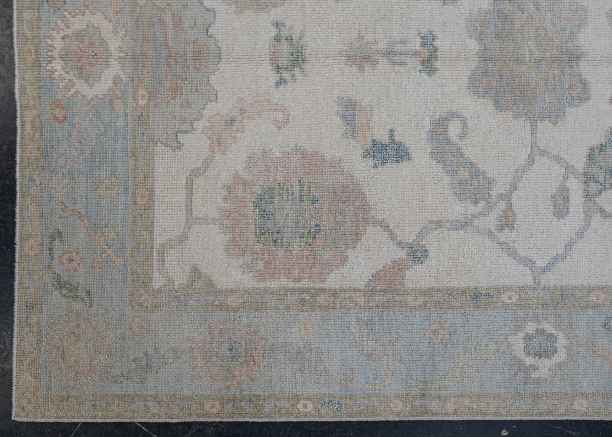 Turkish Oushak Rug 5' x 6'11" #12047