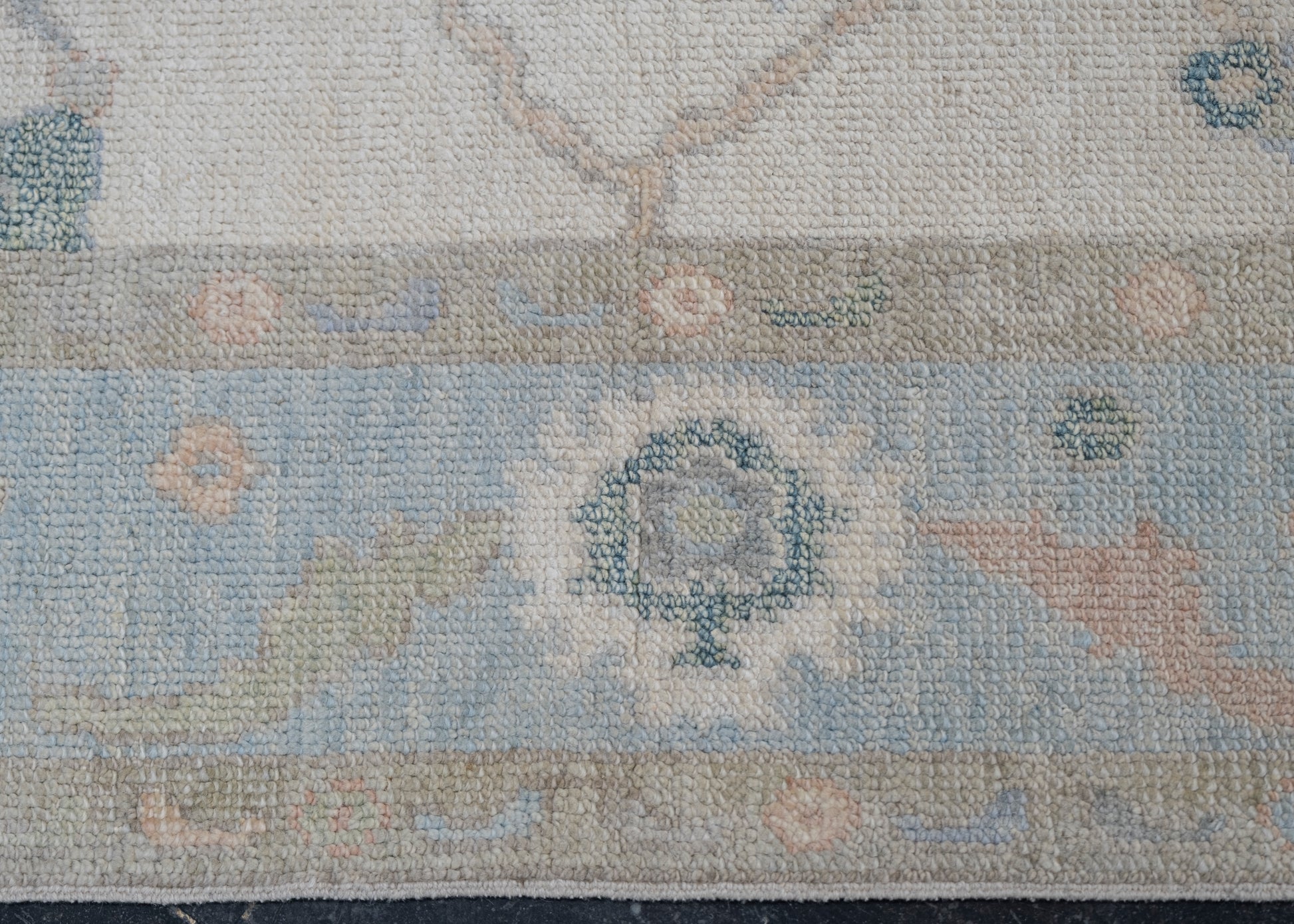 Turkish Oushak Rug 5' x 6'11" #12047