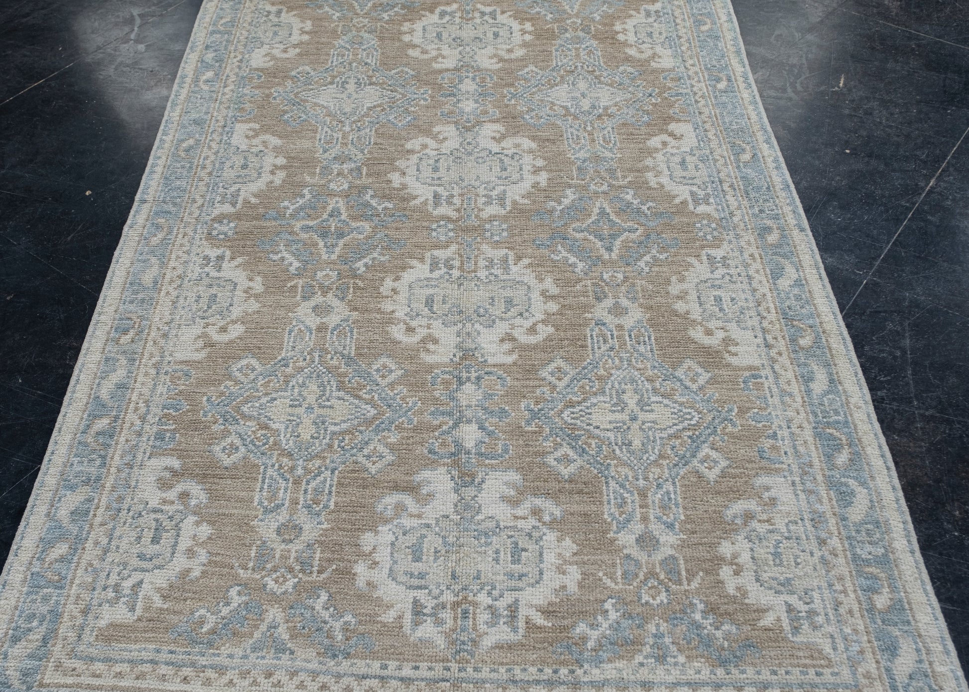 Turkish Oushak Rug 4'6" x 7'2" #11611