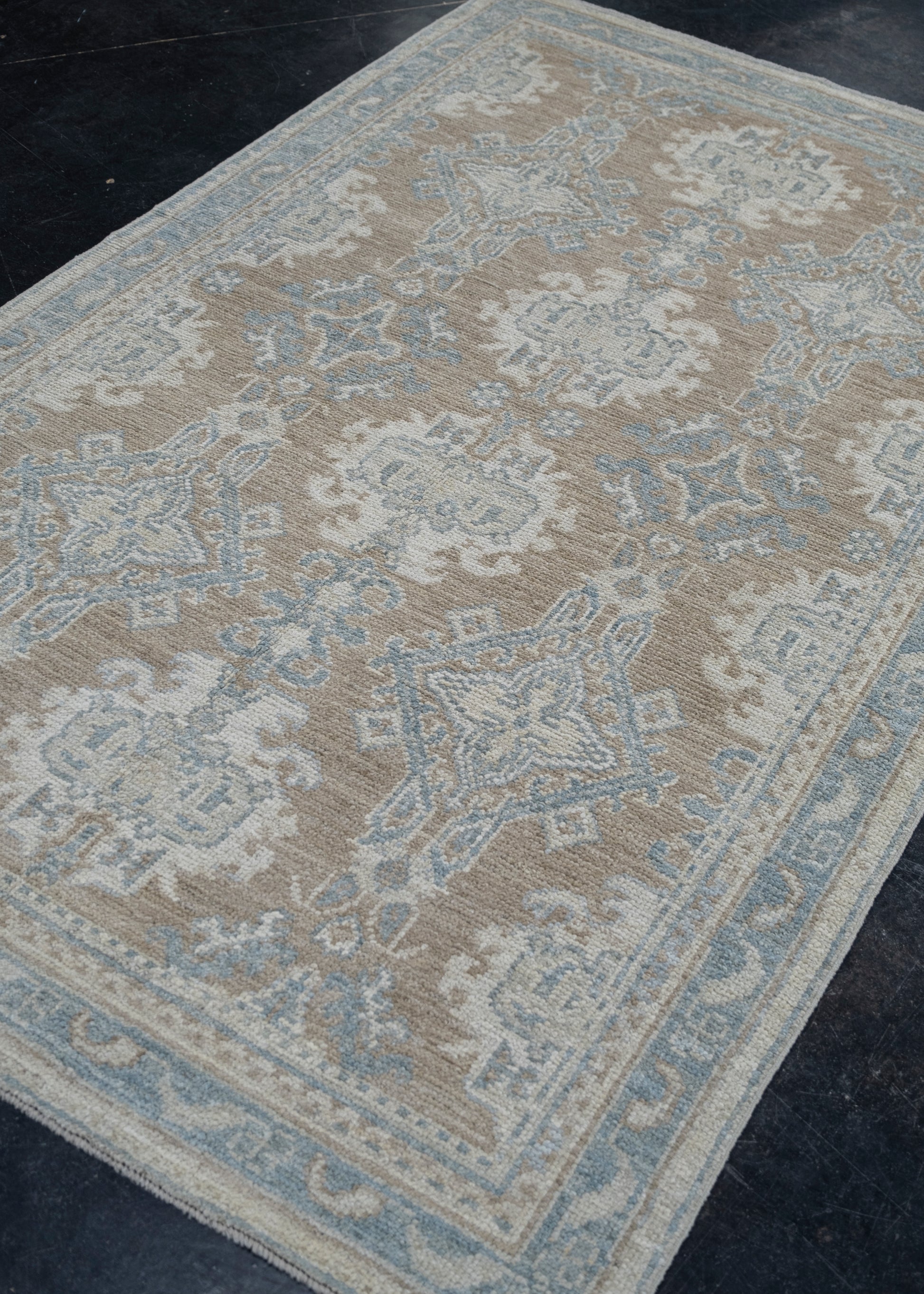 Turkish Oushak Rug 4'6" x 7'2" #11611