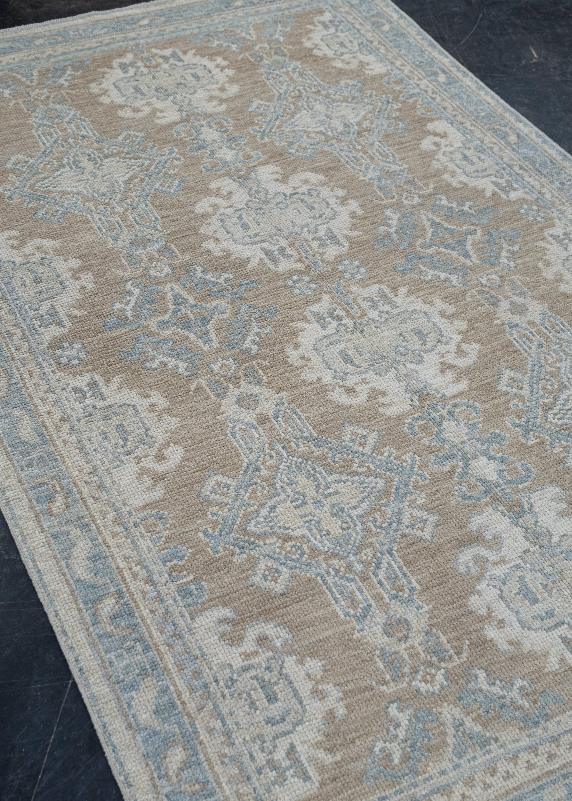 Turkish Oushak Rug 4'6" x 7'2" #11611