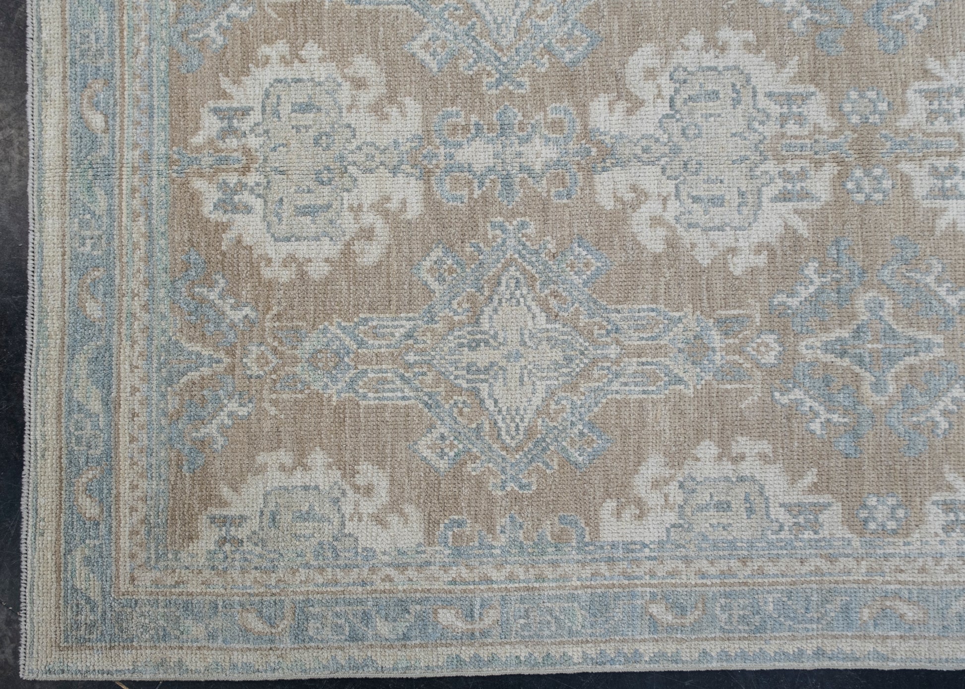 Turkish Oushak Rug 4'6" x 7'2" #11611
