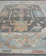 Square Turkish Oushak Rug 12'3" x 12'10" #17355