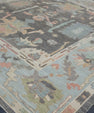 Square Turkish Oushak Rug 12'3" x 12'10" #17355