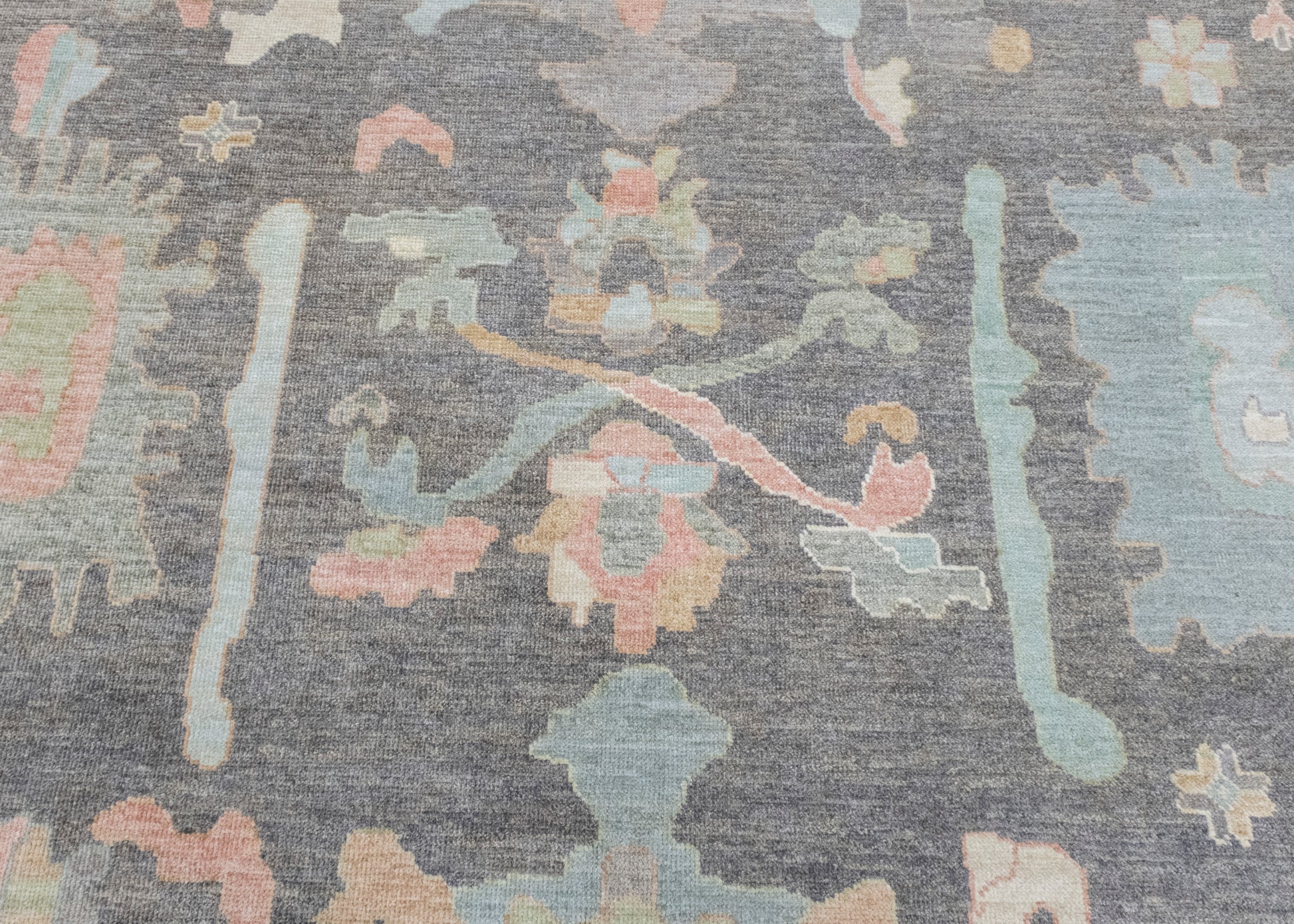 Square Turkish Oushak Rug 12'3" x 12'10" #17355