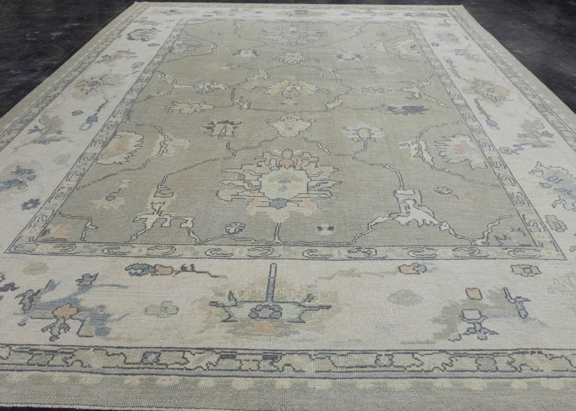 Turkish Oushak Rug 11'11" x 15'3" #17000