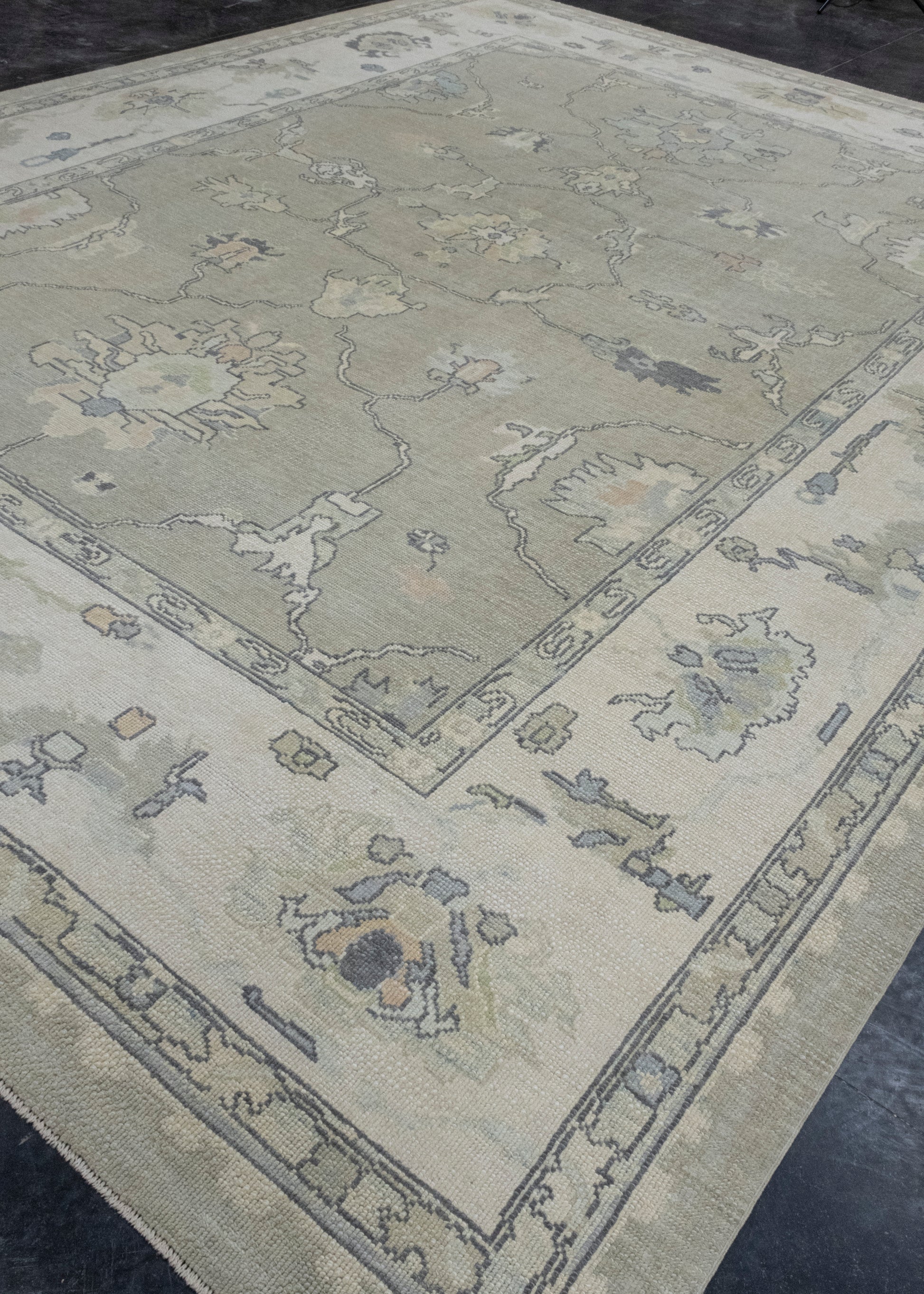 Turkish Oushak Rug 11'11" x 15'3" #17000