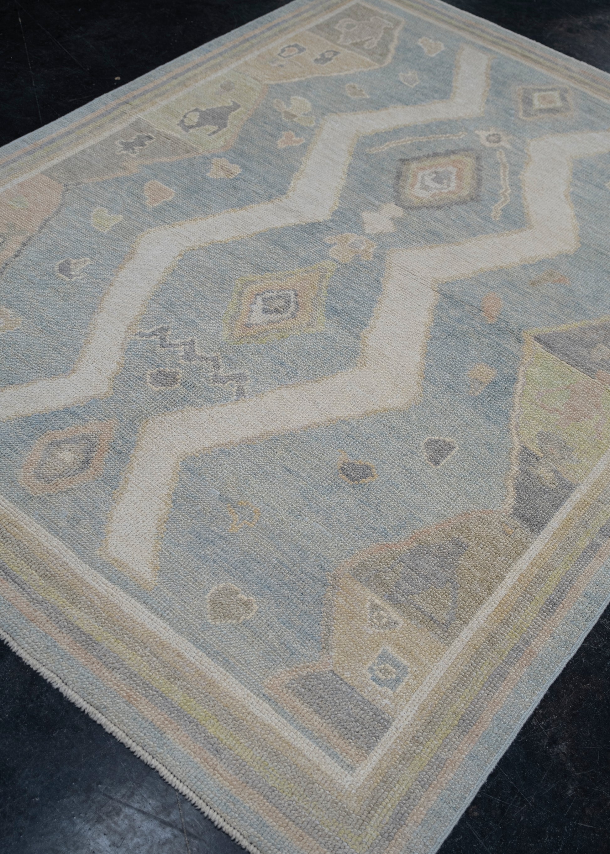 Turkish Oushak Rug 5' x 6'9" #12049