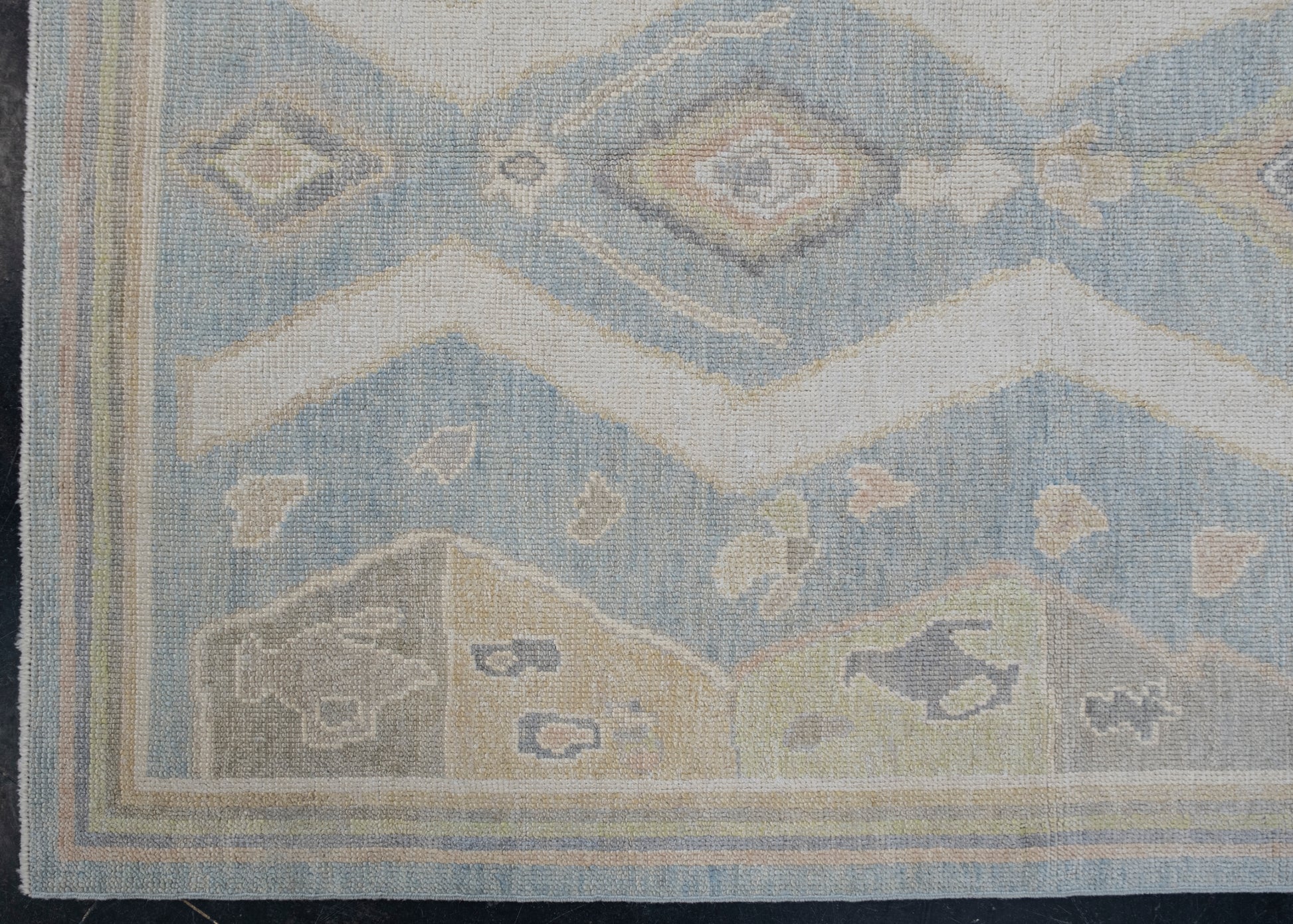 Turkish Oushak Rug 5' x 6'9" #12049
