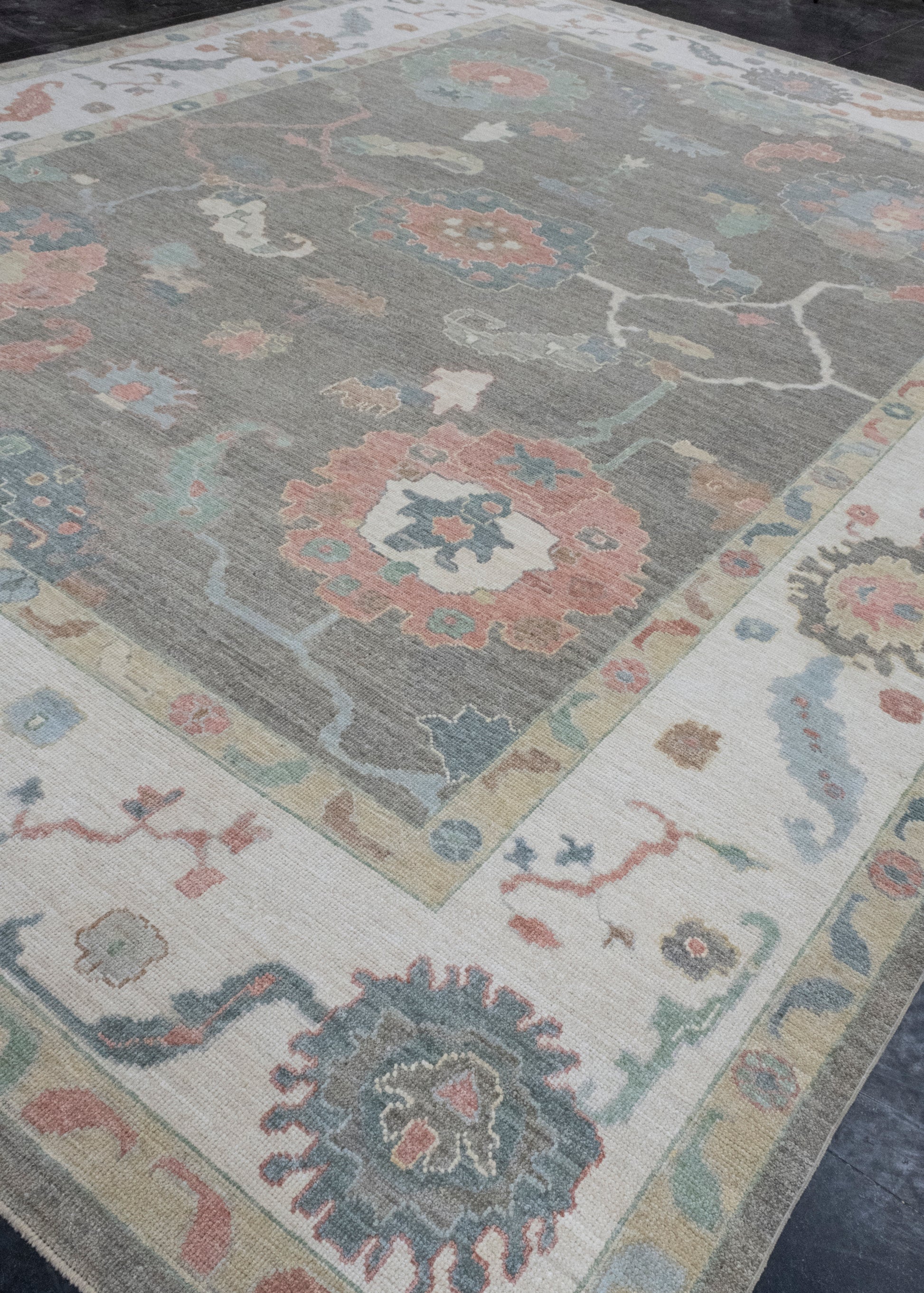 Turkish Oushak Rug 11'10" x 15'6" #17226