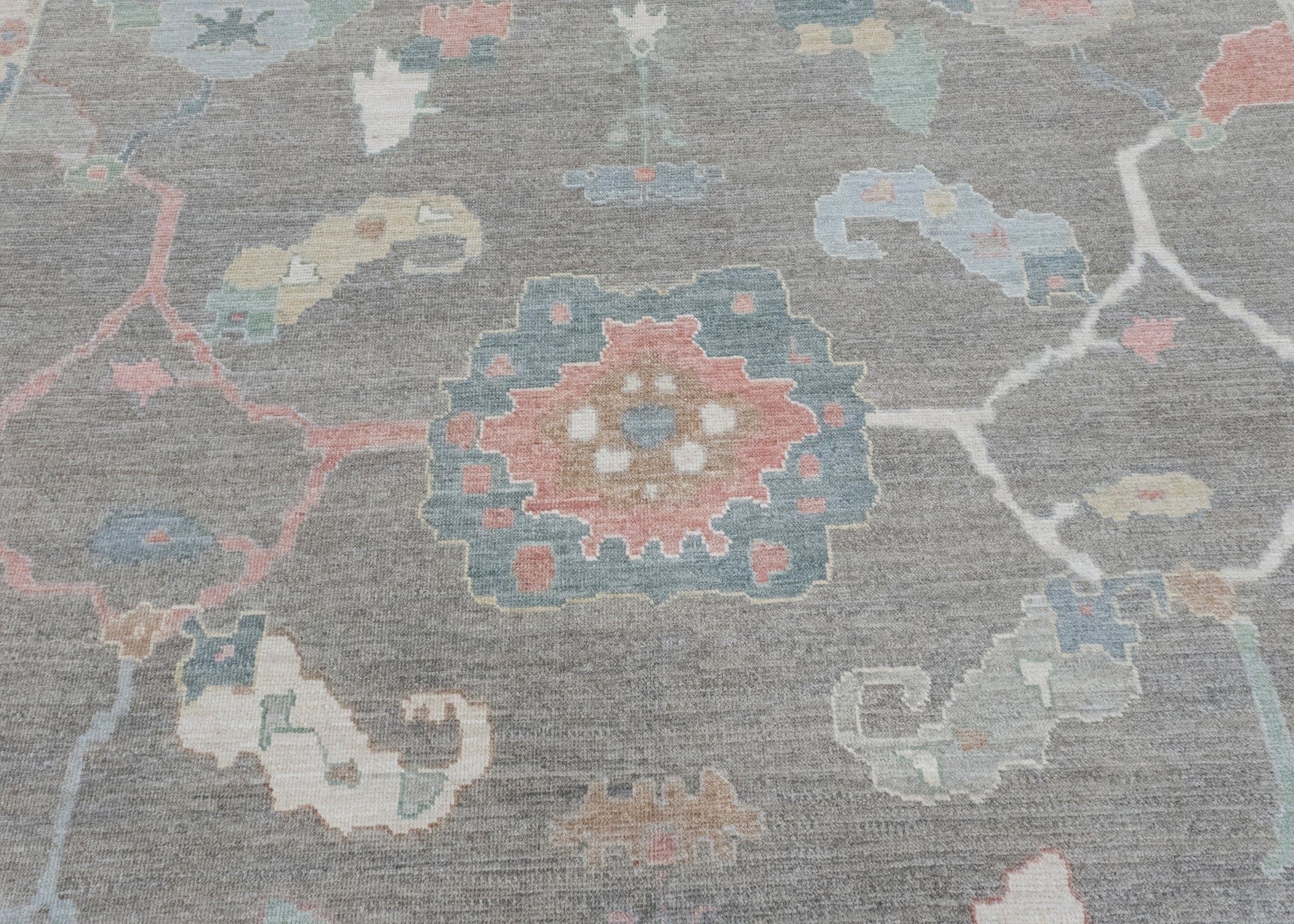 Turkish Oushak Rug 11'10" x 15'6" #17226