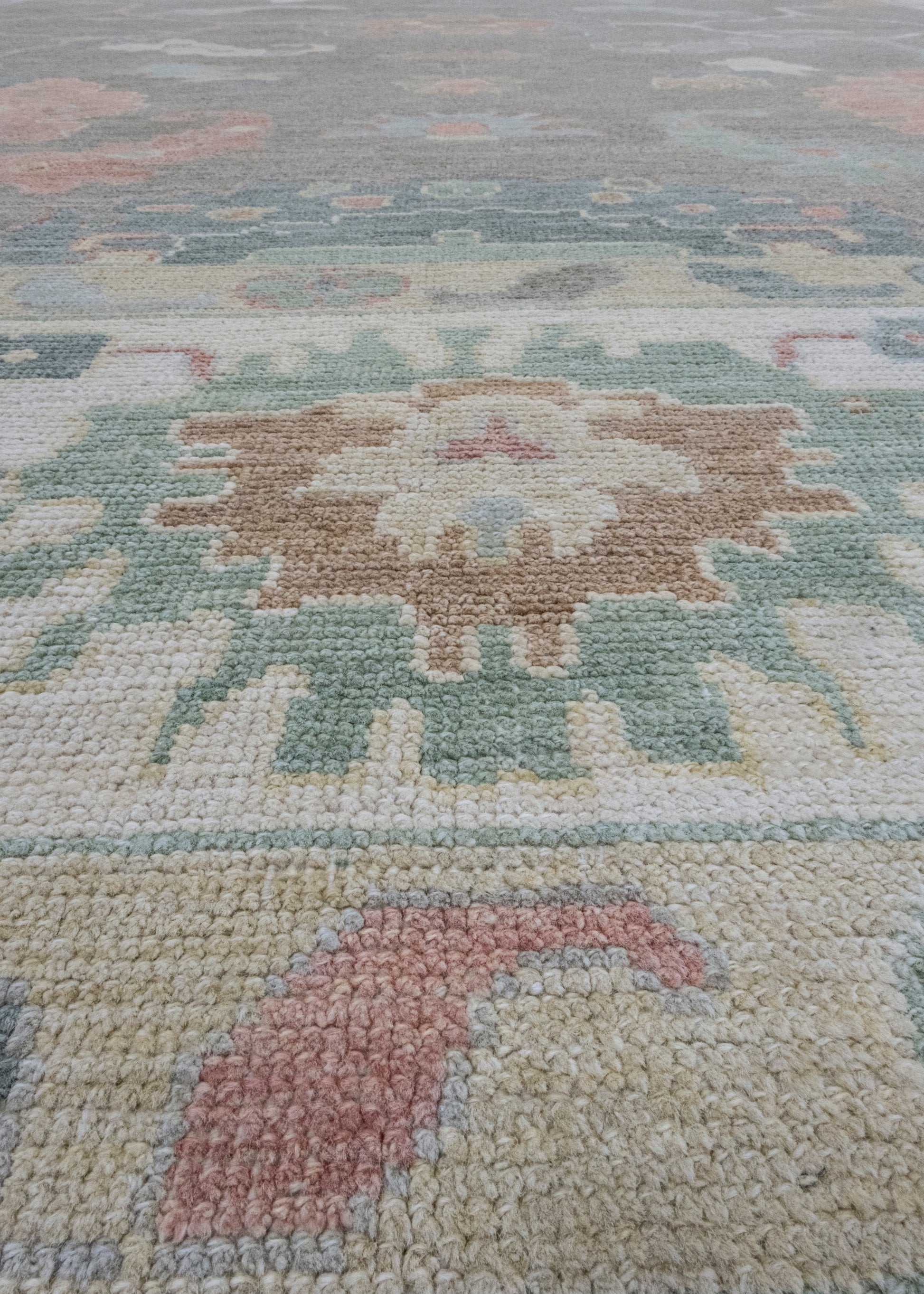 Turkish Oushak Rug 11'10" x 15'6" #17226