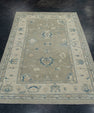 Turkish Oushak Rug 4'1" x 6'1" #12121