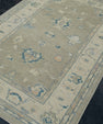 Turkish Oushak Rug 4'1" x 6'1" #12121