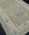 Turkish Oushak Rug 4'1" x 6'1" #12121