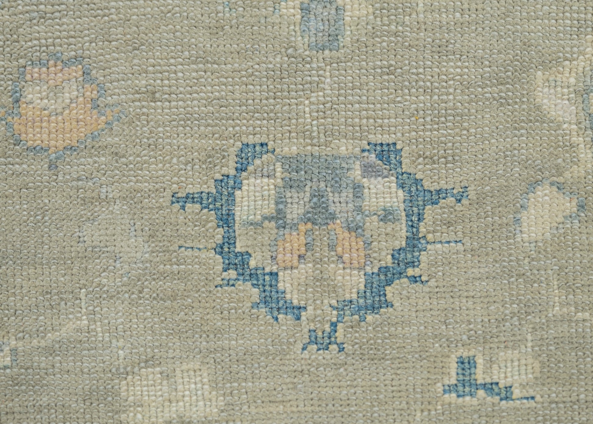 Turkish Oushak Rug 4'1" x 6'1" #12121