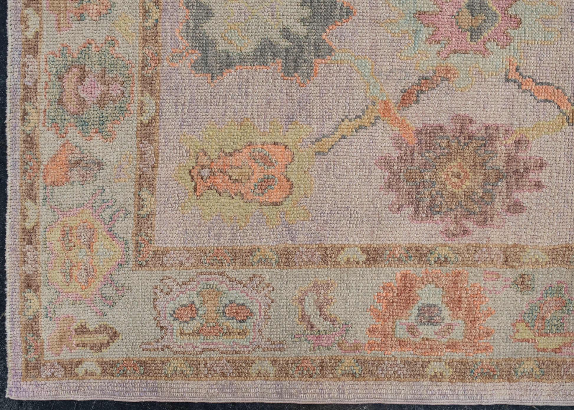Turkish Oushak Rug 4'1" x 6' #2774
