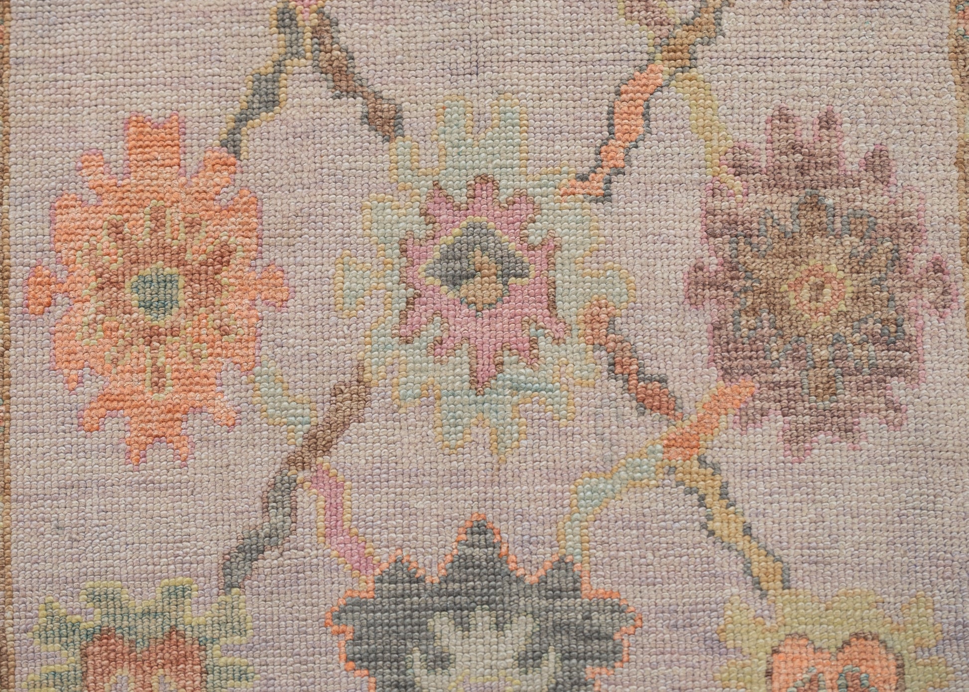 Turkish Oushak Rug 4'1" x 6' #2774