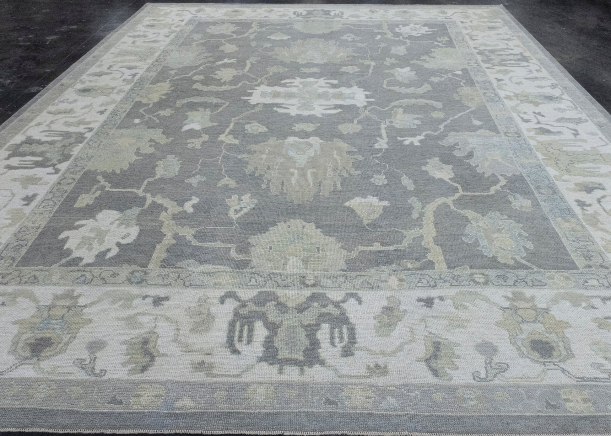 Turkish Oushak Rug 11'11" x 14'9" #17190