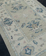 Turkish Oushak Rug 4'1" x 6' #12140