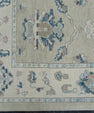 Turkish Oushak Rug 4'1" x 6' #12140