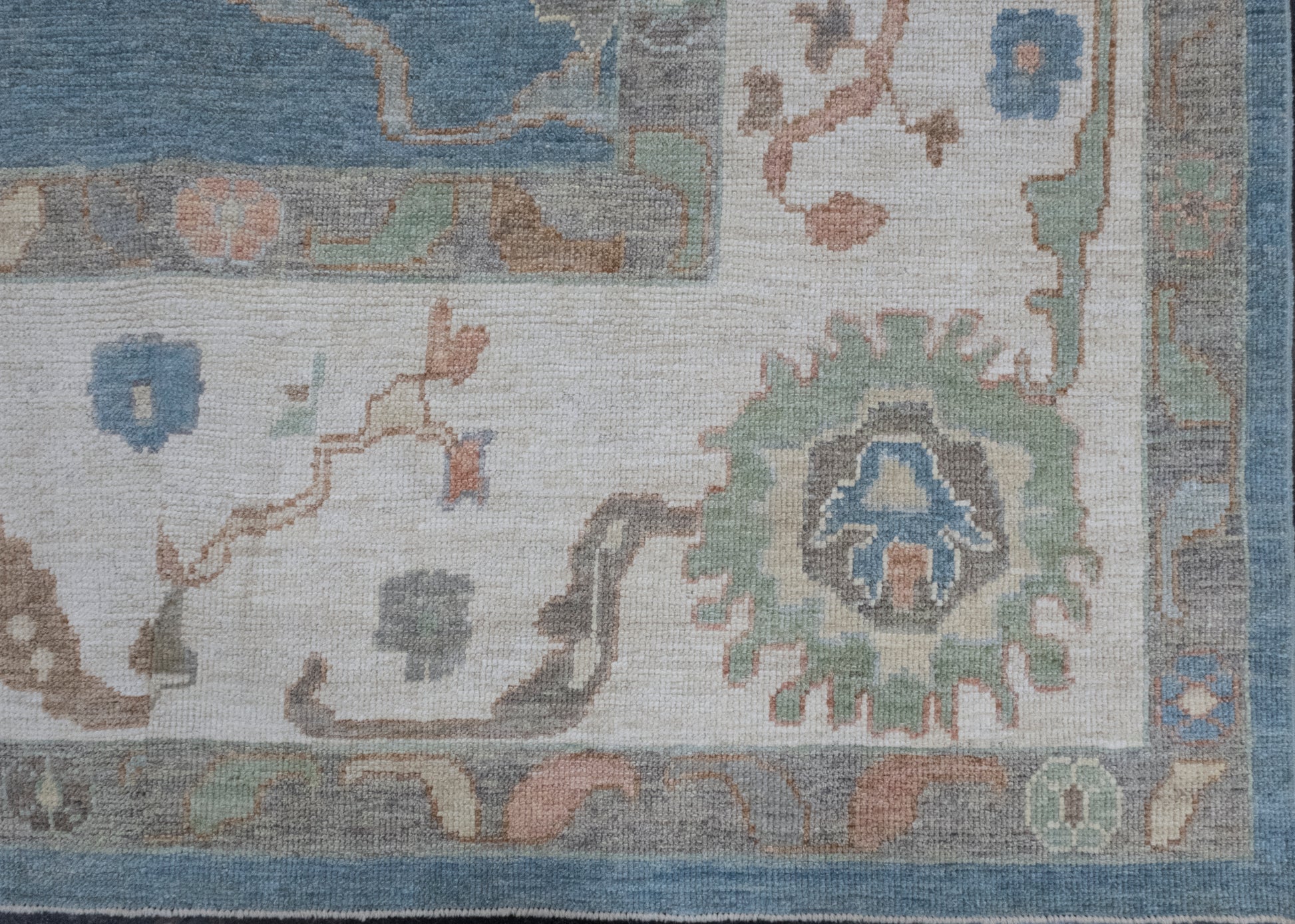 Turkish Oushak Rug 11'8" x 15'7" #17417