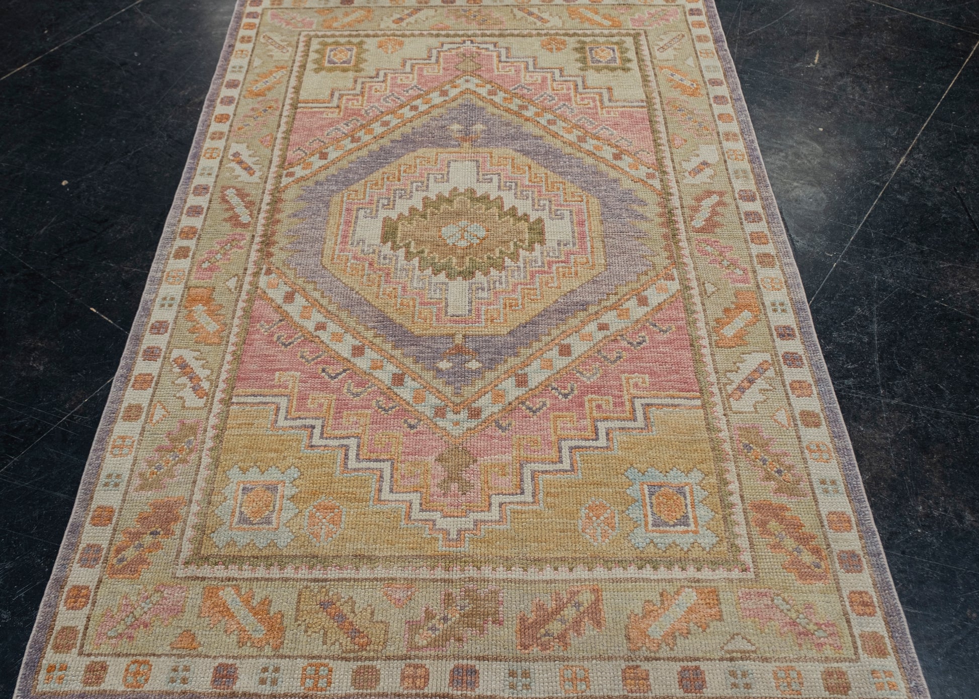 Turkish Oushak Rug 4' x 5'11" #2157