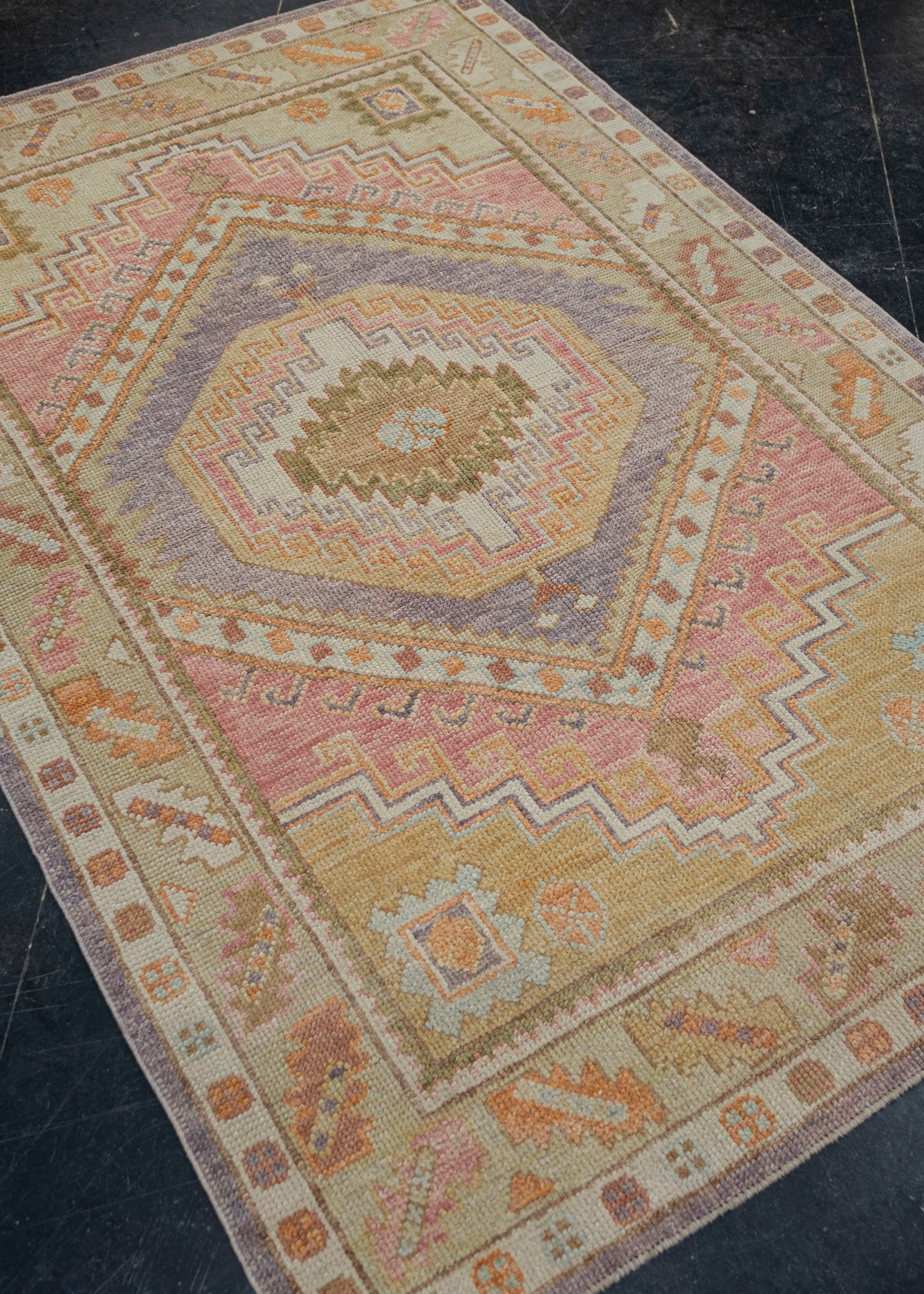 Turkish Oushak Rug 4' x 5'11" #2157