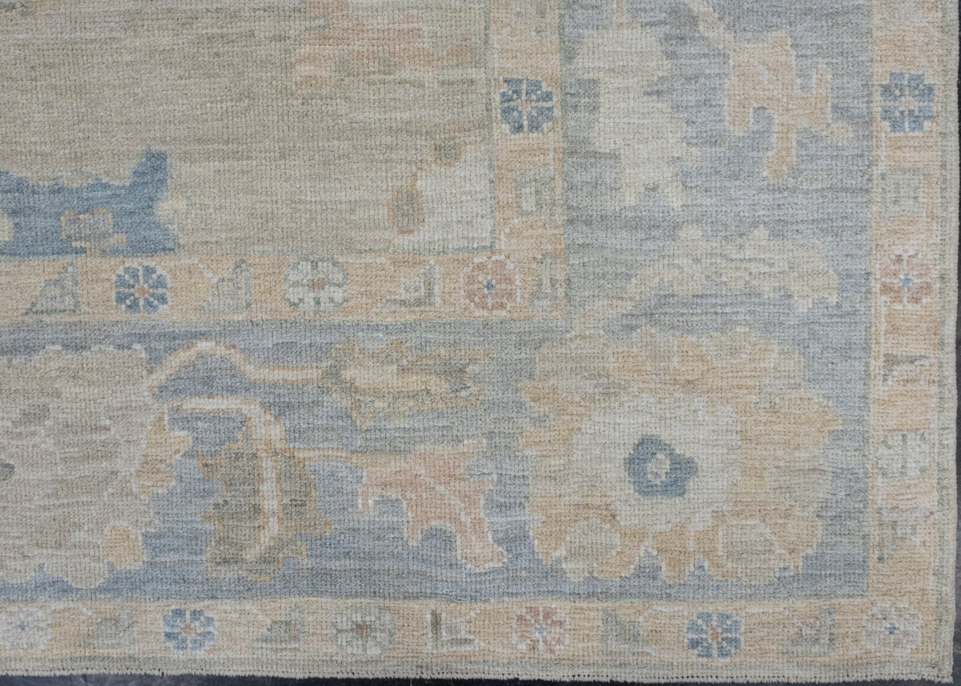 Square Turkish Oushak Rug 10'6" x 10'4" #17370