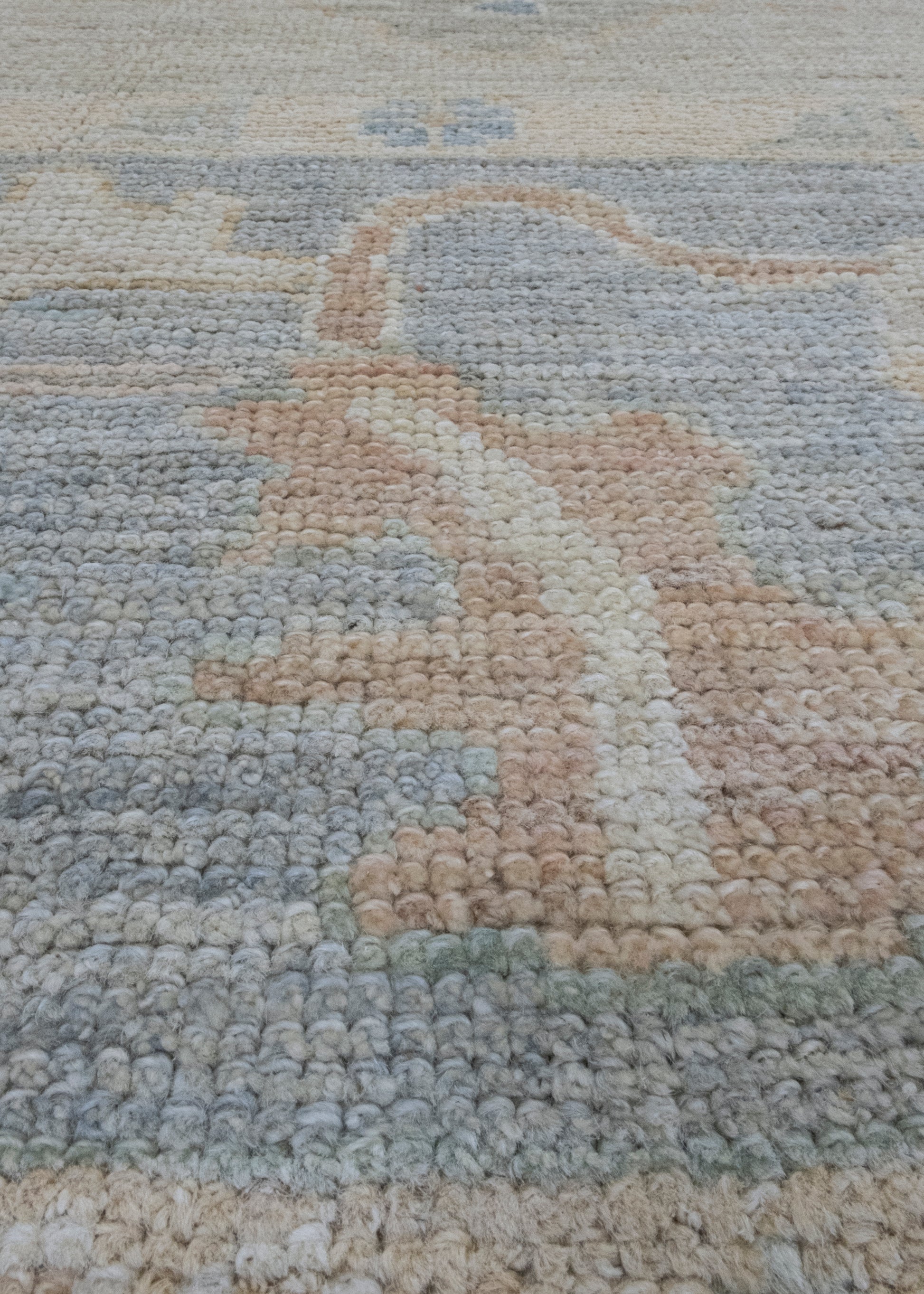 Square Turkish Oushak Rug 10'6" x 10'4" #17370