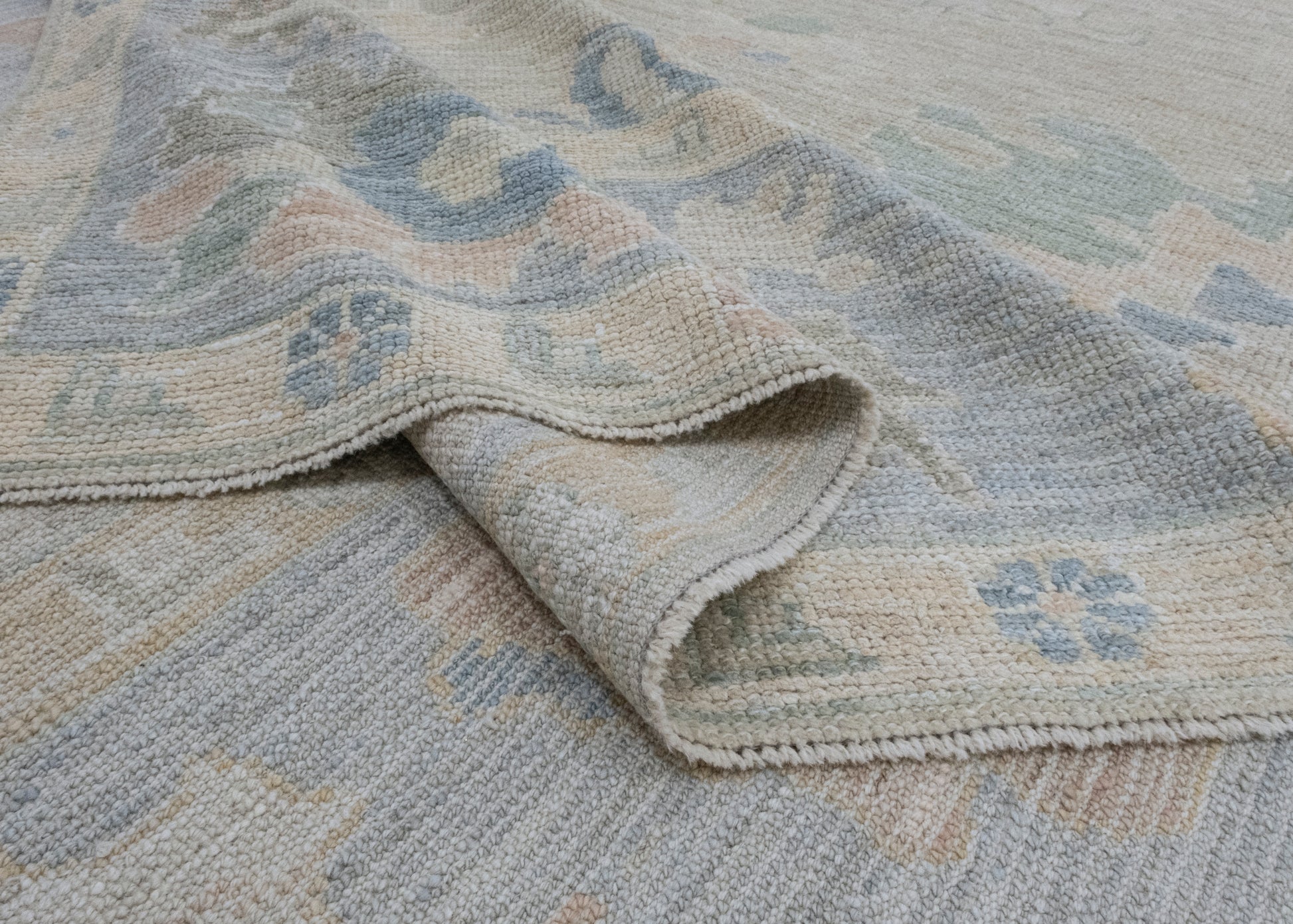 Square Turkish Oushak Rug 10'6" x 10'4" #17370