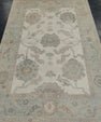 Turkish Oushak Rug 4' x 6'5" #12120