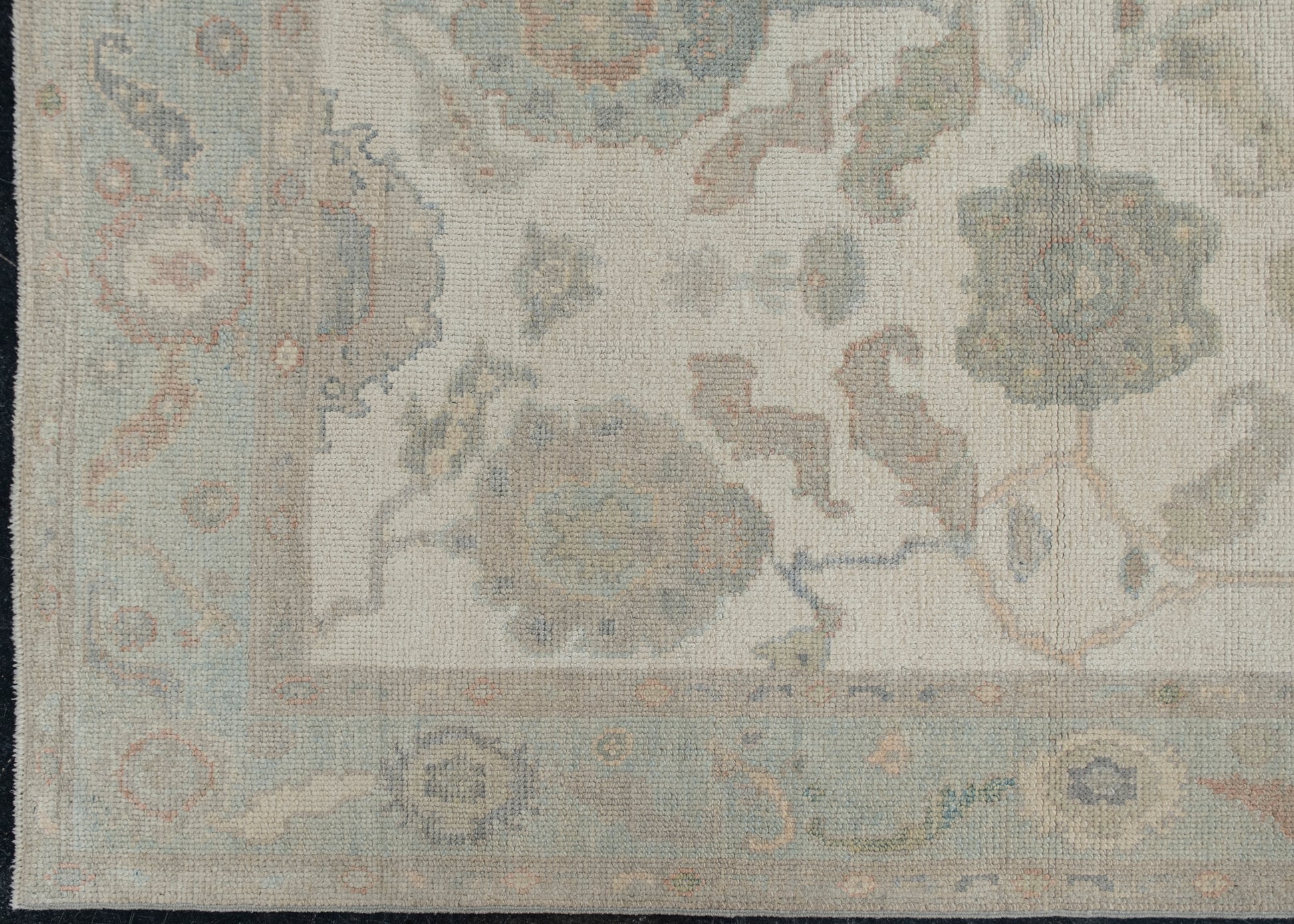 Turkish Oushak Rug 4' x 6'5" #12120