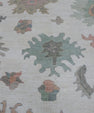 Square Turkish Oushak Rug 11'10" x 12'7" #17300