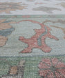Square Turkish Oushak Rug 11'10" x 12'7" #17300