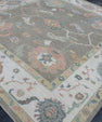 Turkish Oushak Rug 9'11" x 10'7" #17337