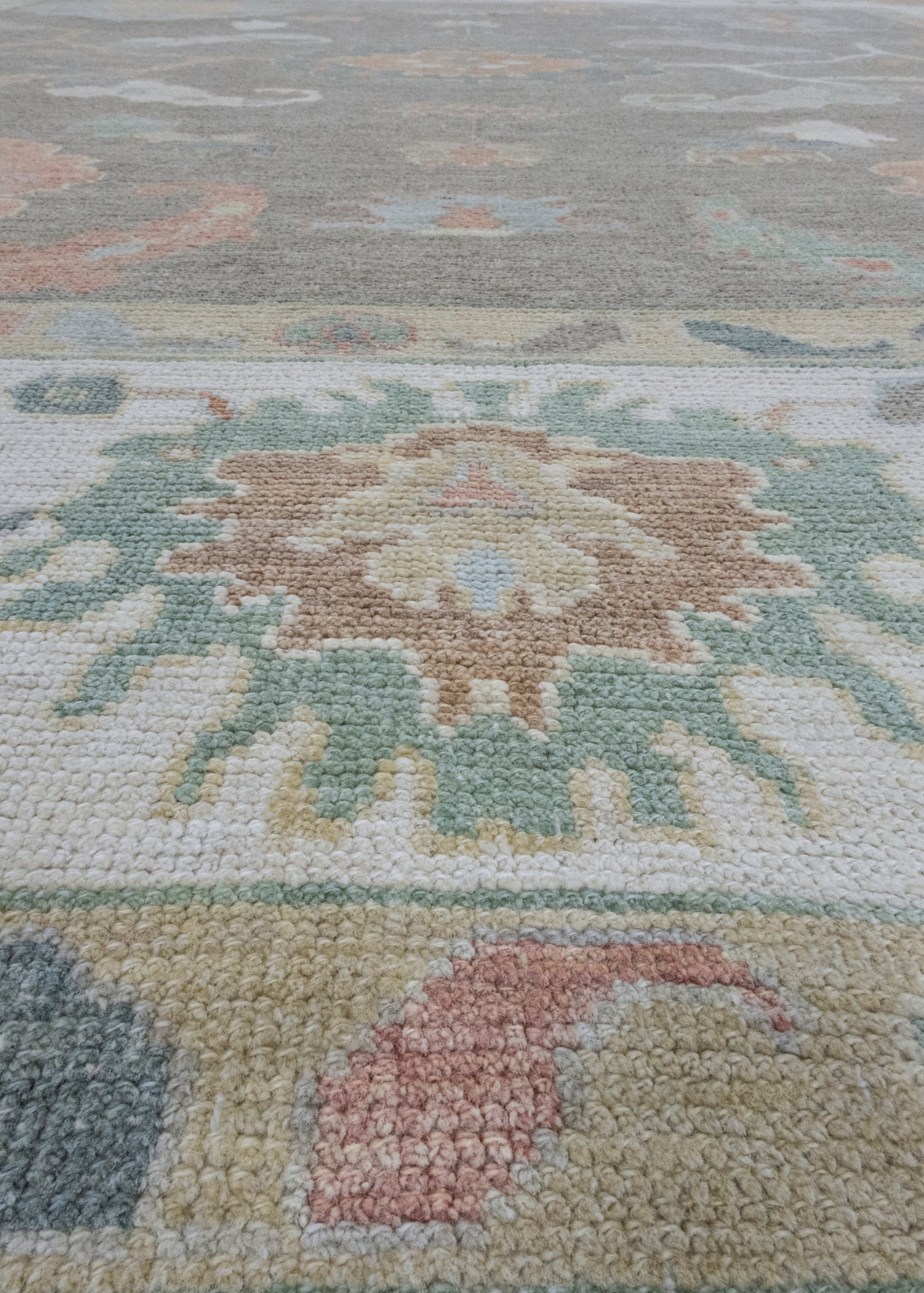Turkish Oushak Rug 9'11" x 10'7" #17337