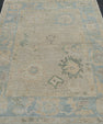 Turkish Oushak Rug 4'2" x 5'6" #11801