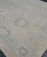 Square Turkish Oushak Rug 12'1" x 12'5" #17381