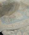 Turkish Oushak Rug 4'2" x 5'6" #11801