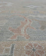 Square Turkish Oushak Rug 12'1" x 12'5" #17381