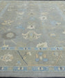 Turkish Oushak Rug 12'6" x 14'10" #17105